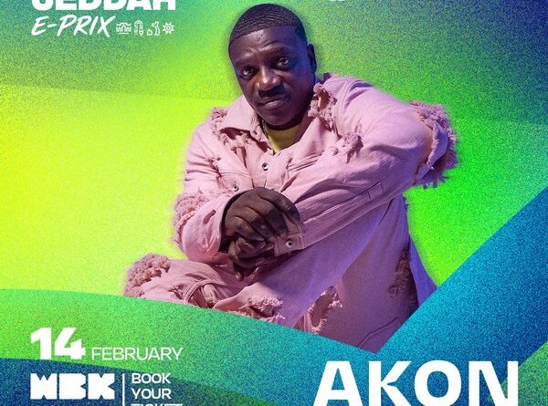 AKON TO PERFORM AT THE INAUGURAL JEDDAH E-PRIX 2025