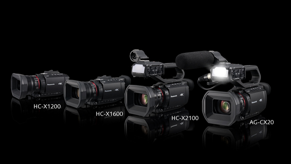 Panasonic Announces Four 4K 60p 10bit Professional Camcorders with a Wide-Angle 25mm*1 Lens and 24x Optical Zoom