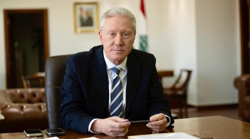 رجي من القاهرة: “سياسة الحكومة اللبنانية ترتكز على فرض سيادتها وحصر السلاح بيدها”.
