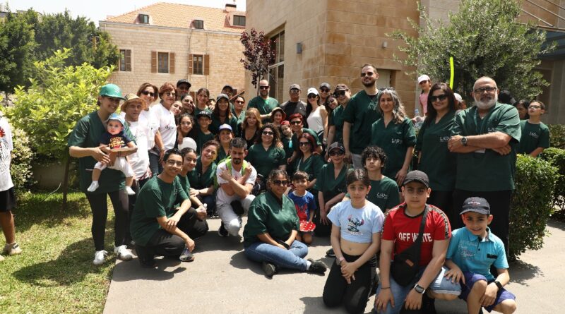 المركز الطبي للجامعة اللبنانية الأميركية – مستشفى سان جون يشارك مع “الينبوع” في المسيرة السنوية