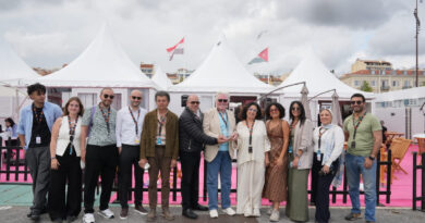 الجناح المصري يفوز بجائزة أفضل تصميم في مهرجان كان السينمائي 2025