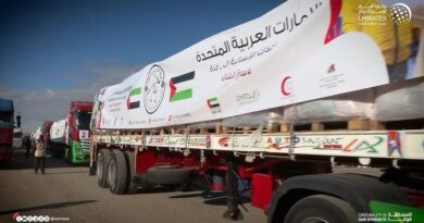الجهود الدبلوماسية الإماراتية تثمر بإدخال أول شحنة مساعدات إنسانية إلى غزة بعد أكثر من 80 يوماً من الانقطاع