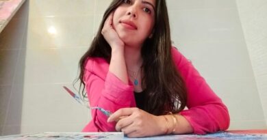 الفنانة التشكيلية سناء قرواش.. حين يُصبح اللون اعترافًا واللوحة ملاذًا للروح