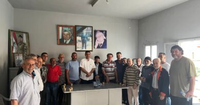 المختار نادر البيلاني يلتقي نقابة صيادي الأسماك في صيدا