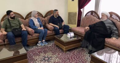 المفتي عسيران يستقبل المهندسة آية البلولي
