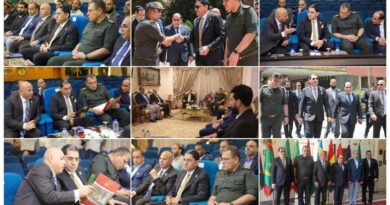 المهندس عبد الله الشارف وزير العمل الليبي والمهندس هيثم حسين رئيس مجلس إدارة مجمع عمال مصر في زيارة رسمية للأكاديمية العسكرية للدراسات العليا والاستراتيجية لتعزيز التعاون المشترك