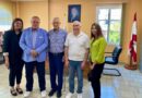 د. خالد مراد يستقبل الأستاذ وهيب سيقلي صاحب مدرسة غاردن سيتي