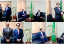 سمير يلتقي الوزير المفوض فيصل غسال بالجامعة العربية