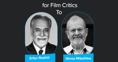 مركز السينما العربية يمنح جائزة الإنجاز النقدي لعام 2025 للناقد العراقي عرفان رشيد والقبرصي نينوس ميكيليدس‎‎